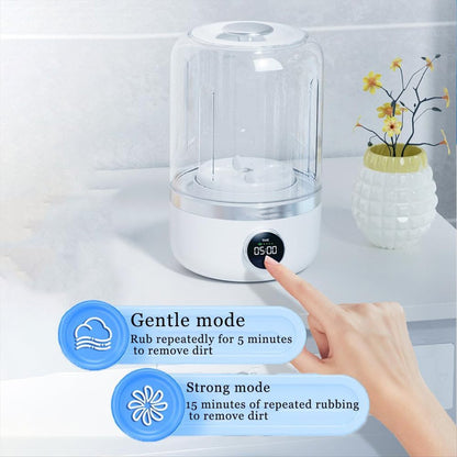 Rechargeable Small Underwear Sock Washer For Travel Home