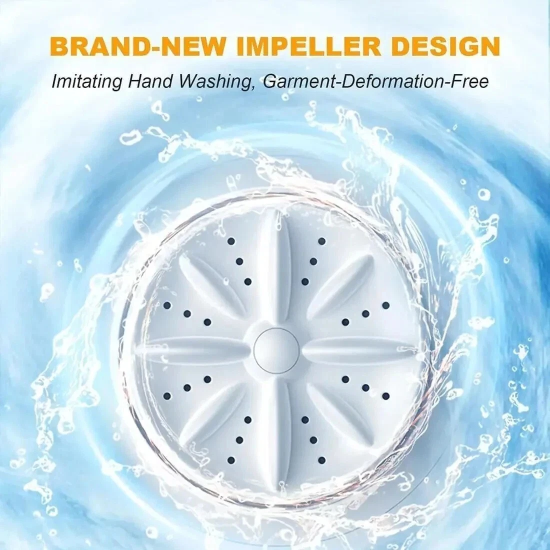 Rechargeable Small Underwear Sock Washer For Travel Home