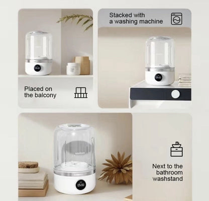 Rechargeable Small Underwear Sock Washer For Travel Home