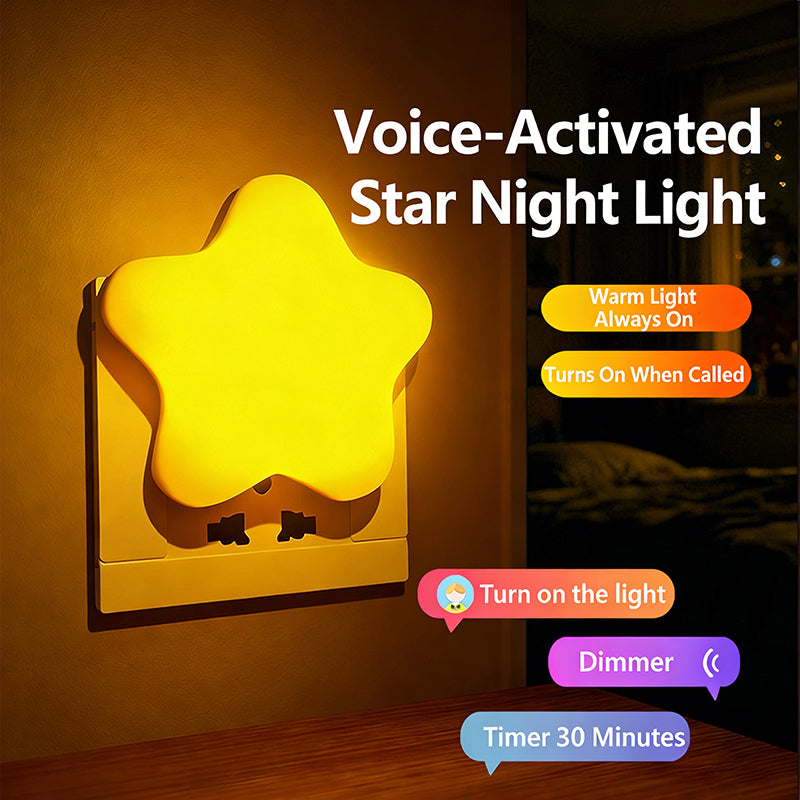 211Little Star Night Light Remote Control LED Bedside Lamp for Dormitory Bedroom Creative Night Light for Breastfeeding and Eye Protection
