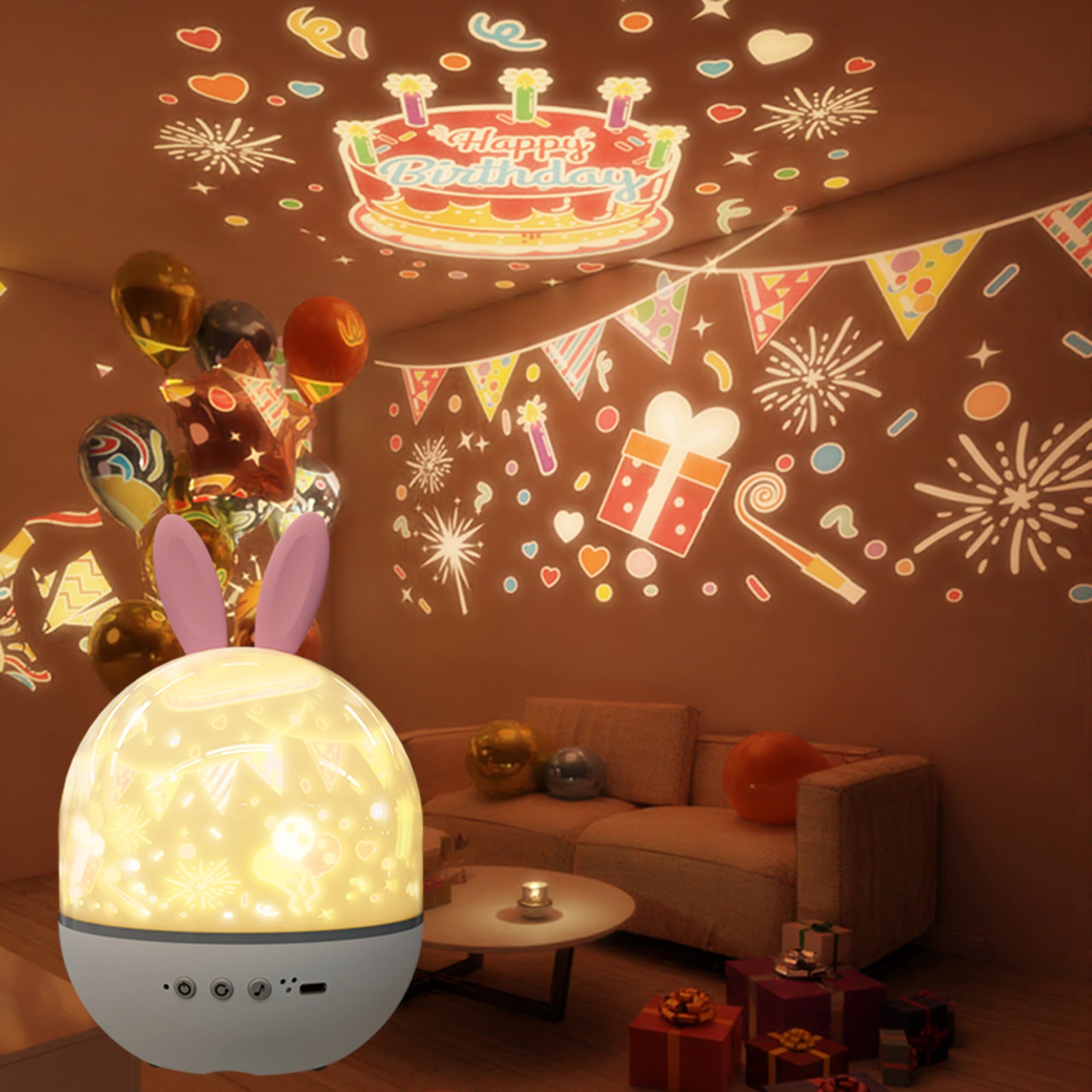 181 Starry Sky Night Light, a small bedroom desk lamp, a special gift for others