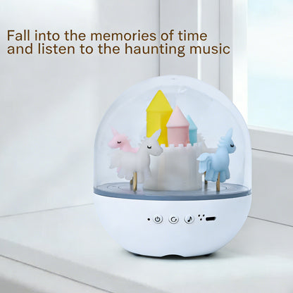 Colorful Life182Carousel Lamp Colorful Lamp Bedside Cartoon Cute Atmosphere Lamp Creative Gift Night Light