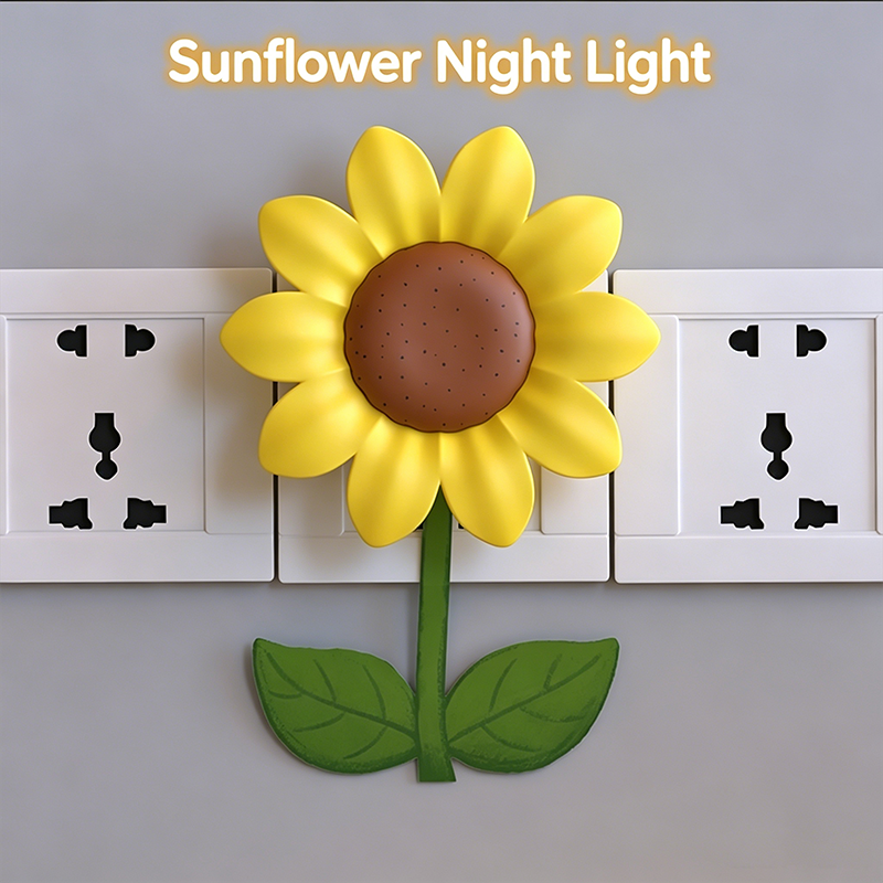 Colorful Life 210 Sunflower Warm Light Night Light, Nursing Light with Voice Control