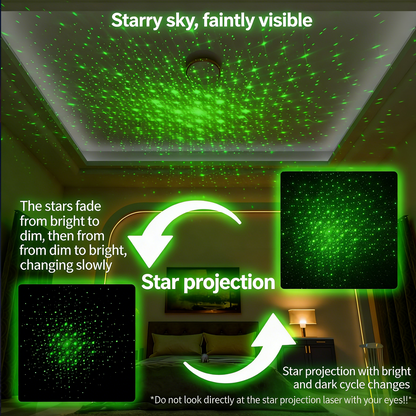 Colorful Life184Nebula Optical Projector Lamp Remote Control Bluetooth Speaker Atmosphere Light Cool and Colorful LED Night Light