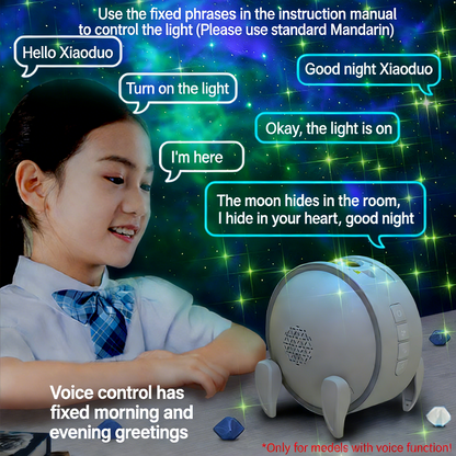 Colorful Life184Nebula Optical Projector Lamp Remote Control Bluetooth Speaker Atmosphere Light Cool and Colorful LED Night Light